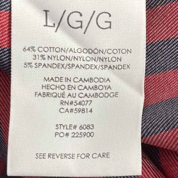 Cabi 6083 Regatta Shacket Spring 2022 Large EUC - Picture 5 of 6